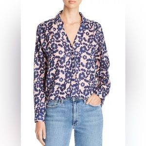 MKT Studio Chambert Poppy-print Shirt in size 44 (12)